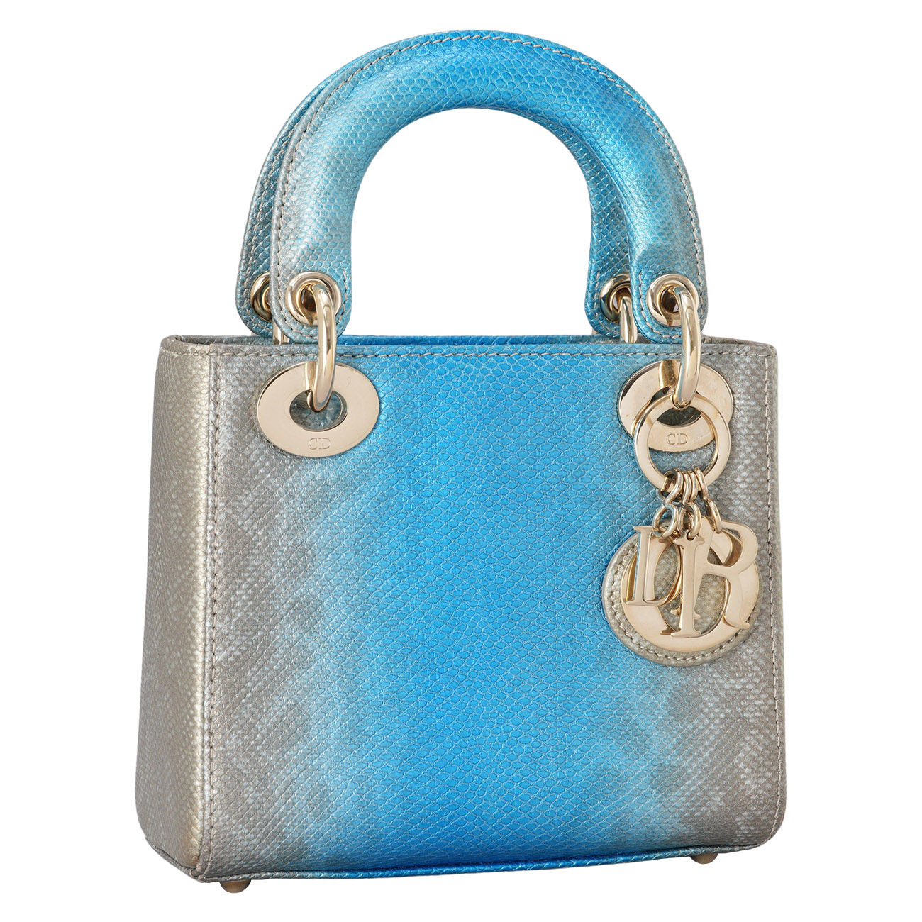 CHRISTIAN DIOR(USED)디올 리자드 레이디디올 미니  & 트윌리
